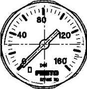 MA-27-160-M5-PSI manomètre