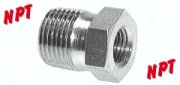 Reduziernippel NPT 1/4 (AG)-