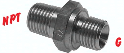 H300.9623 embout double G 1/8 -NPT 1/8 , Pic1