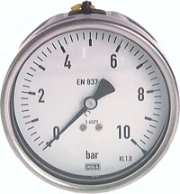 H303.1116 Chemie-Manometer waagerecht, Pic1