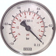 H303.1172 Glycerin-Manometer waagerecht Pic1