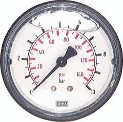 H303.1203 Glycerin-Manometer waagerecht Pic1