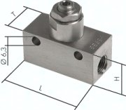 Réducteur de débit unidirectio