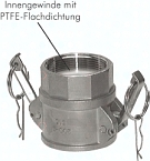 SchnellKupplung m. IG Typ D, E