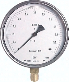 [Feinmessmanometer senkrecht Ø