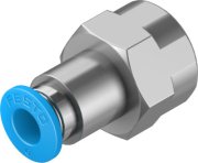 QSF-1/4-6-B raccord enfichable