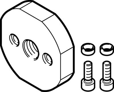 F1574227 EAHA-R2-M14P kit d'adaptation Pic1