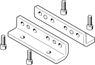 F3002636 HPE-150 fixation par pattes Pic1