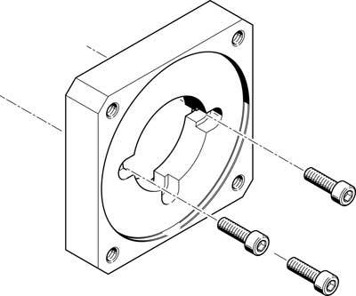 F529945 Motorflansch Pic1