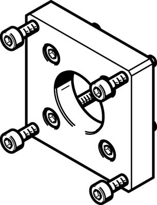 F552163 Motorflansch Pic1