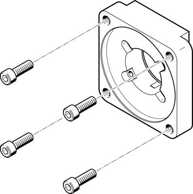 F558020 Motorflansch Pic1