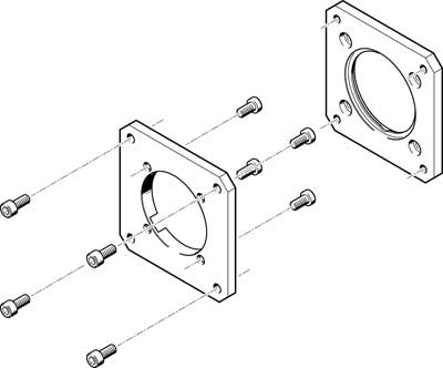 F558021 Motorflansch Pic1