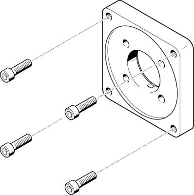 F558022 Motorflansch Pic1