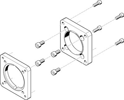 F558024 Motorflansch Pic1