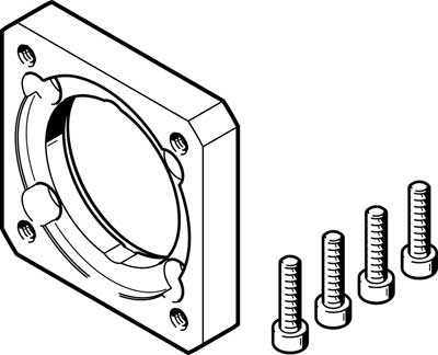 F558025 Motorflansch Pic1