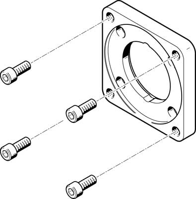 F558026 Motorflansch Pic1