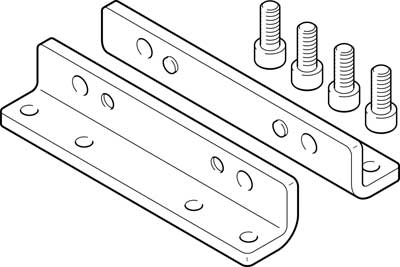 F558325 HPE-185 fixation par pattes Pic1