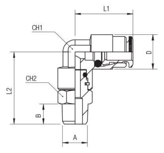 H024.6034 Steckverschraubung push-in Pic2