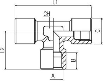 H040.6900 T Femelle G 1/8 Pic2