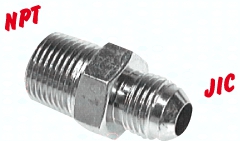 H300.9693 embout double NPT 1/4 -UNF 3/ Pic1