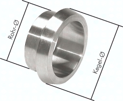 H301.0350 embout conique filetage laiter Pic1