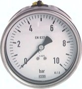 Chemie-Manometer waagerecht,