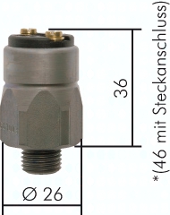 H303.2296 Druckschalter 50 - 150 bar ( Pic1