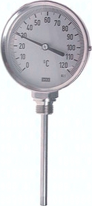 H303.3090 thermomètre bi-métal, vertical Pic1