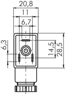 H303.5979 Magnetspule 24 V=, Pic2