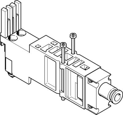 F8029488 Vertikal-Versorgungsplatte Pic1